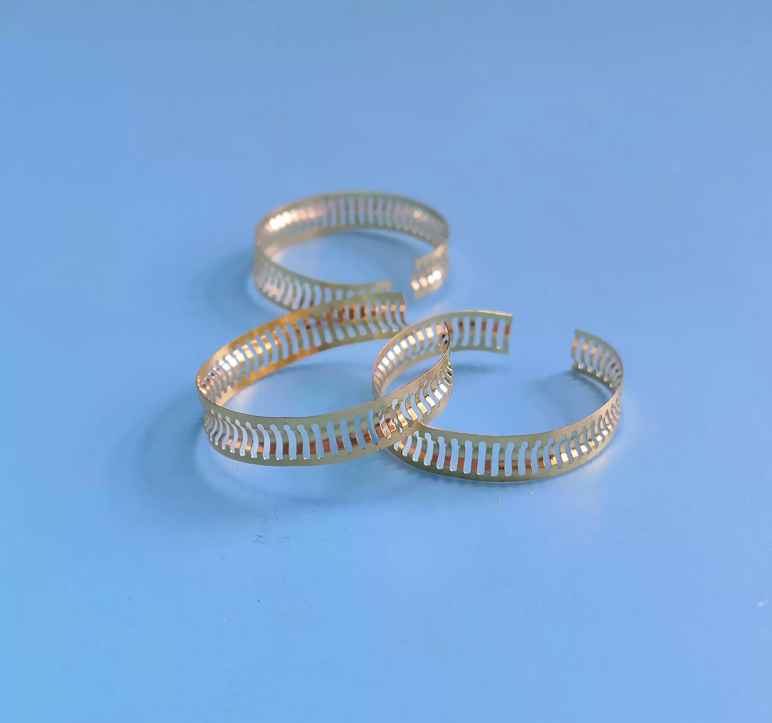 Stop Shrapnel for 007-007, Fixed Spring for SQC310 Crystal Control Probe, Widened C-type Finger Spring