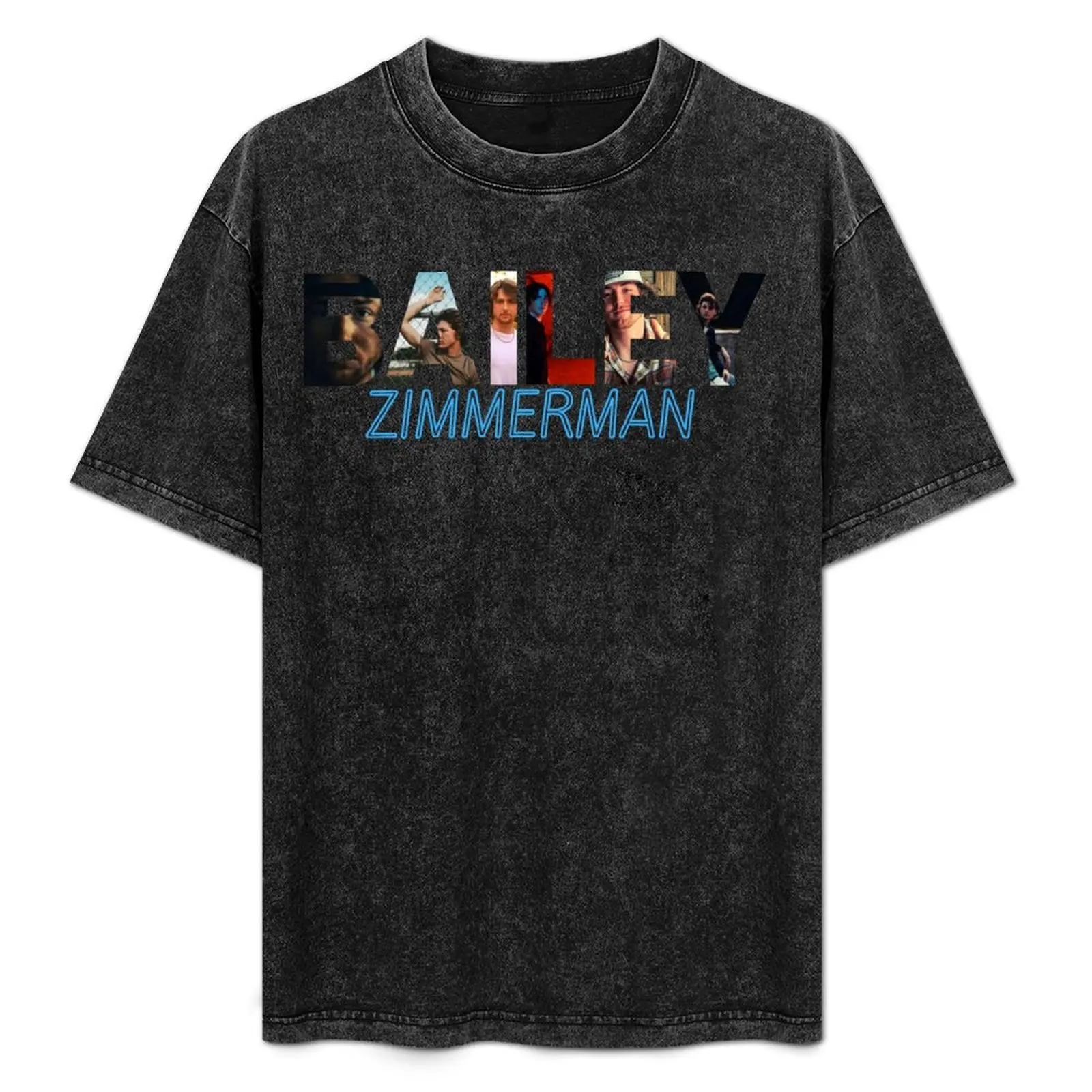 Camiseta esencial de Bailey Zimmerman, camiseta con estampado de artista de Bailey Zimmerman, camiseta de talla grande de color liso