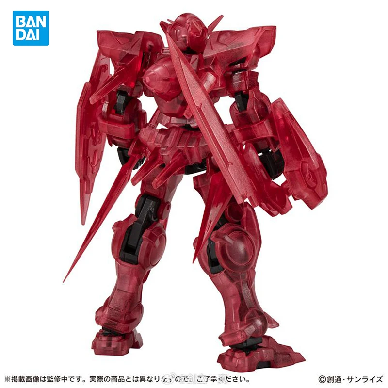 バンダイデジモンガチャカプセルブラインドボックスアクションガンダムエクシア赤色ガシャポンアニメフィギュア玩具コレクターのため