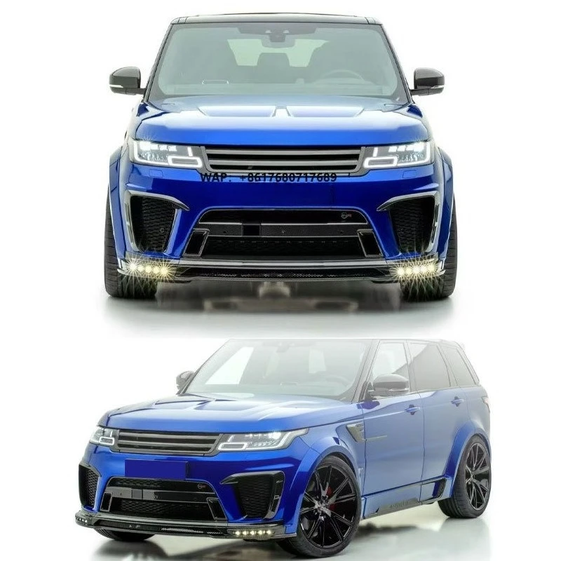 For New 2014-2022 Range Rover Sport Carbon Fiber Kits Upgrade with Plug-in Installation and 1 Year Warranty