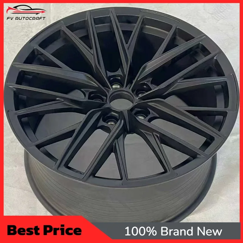 【2026】Customizable ODM German Sporty OEM 20 21 22 Inch 5x112 Matte Gunmetal Inner Silver Machined Two-piece Forged For Audi Q7 H