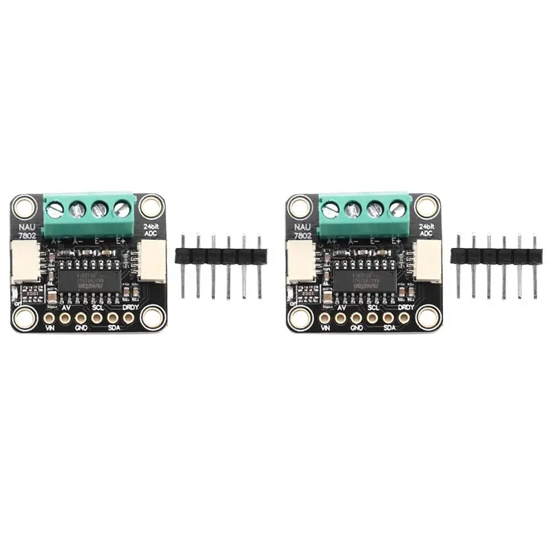 FFYY-2X 4538 NAU7802 24-Bit ADC Module High Precision STEMMA Qwiic For Advanced Electronics Projects
