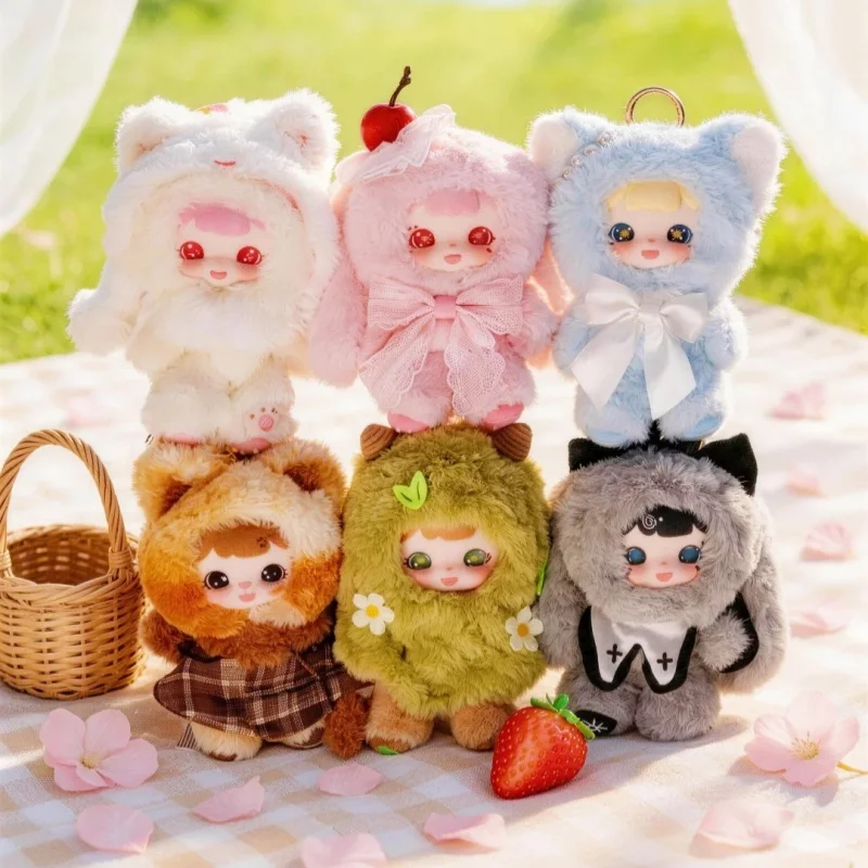 

Original Yoyoo The Tea Party Secret Blind Box Adorable Plush Vinyl Figure Bag Charm Pendant Fashion Toy Surprise Girls Gift