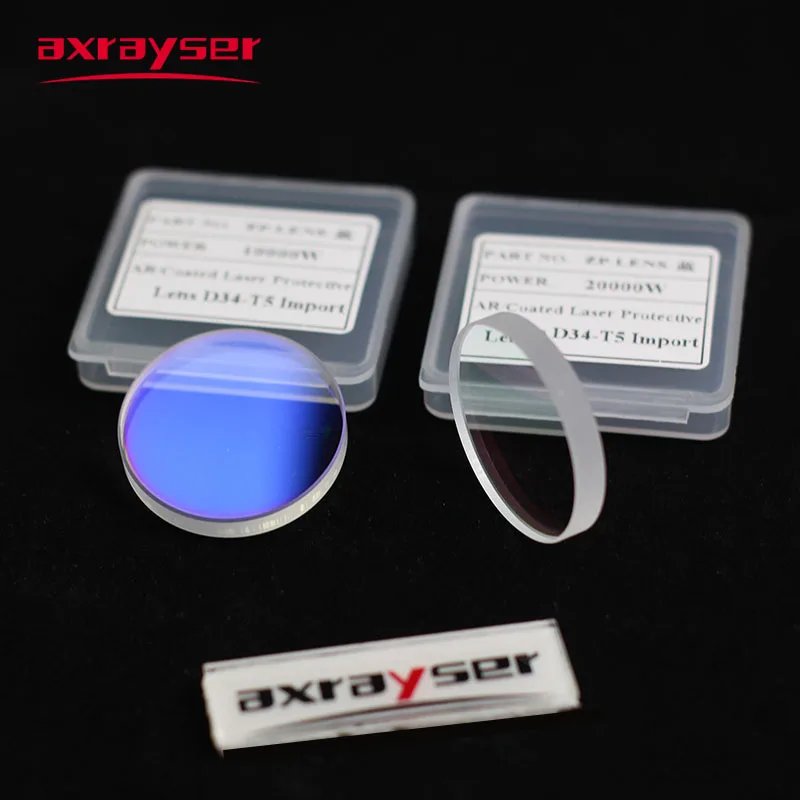 Axrayser Laser Lenses WSX Protective Windows Original D18x2 D30x5 D37x7 15KW Optical Fused Silica JGS1 ND18 MN15 NC12 NC30 NC60