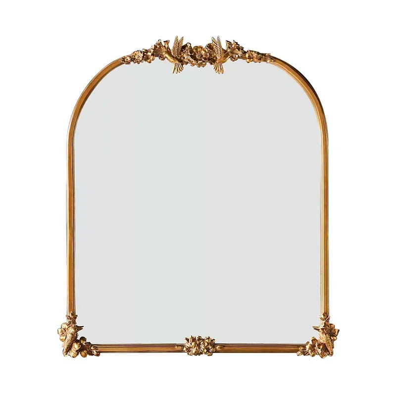 Korean Mirrors Lights Living Room Bathroom Boho Large Smart Mirror Vintage Bedroom Standing Espelho Decoration Aesthetic