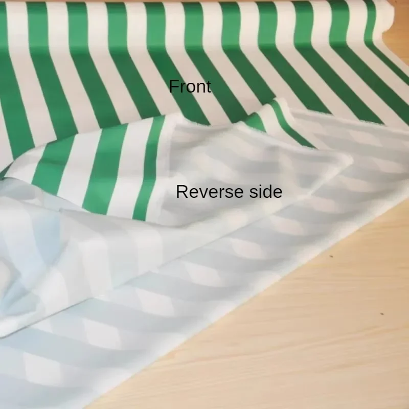 Striped Printed 420D Oxford Fabric Per Meter for Tents Tablecloth Awnings Beach Chairs Diy Sewing Waterproof Cloth Wearable Blue