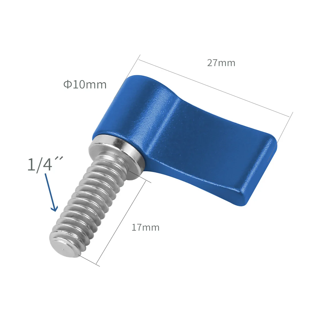 2x mini verstellbar m6 m5 1/4 Gewinde l-Typ T-Form Griff knopf Adapters ch raube für gopro für dji für insta360 dslr Foto zubehör – Detail 31