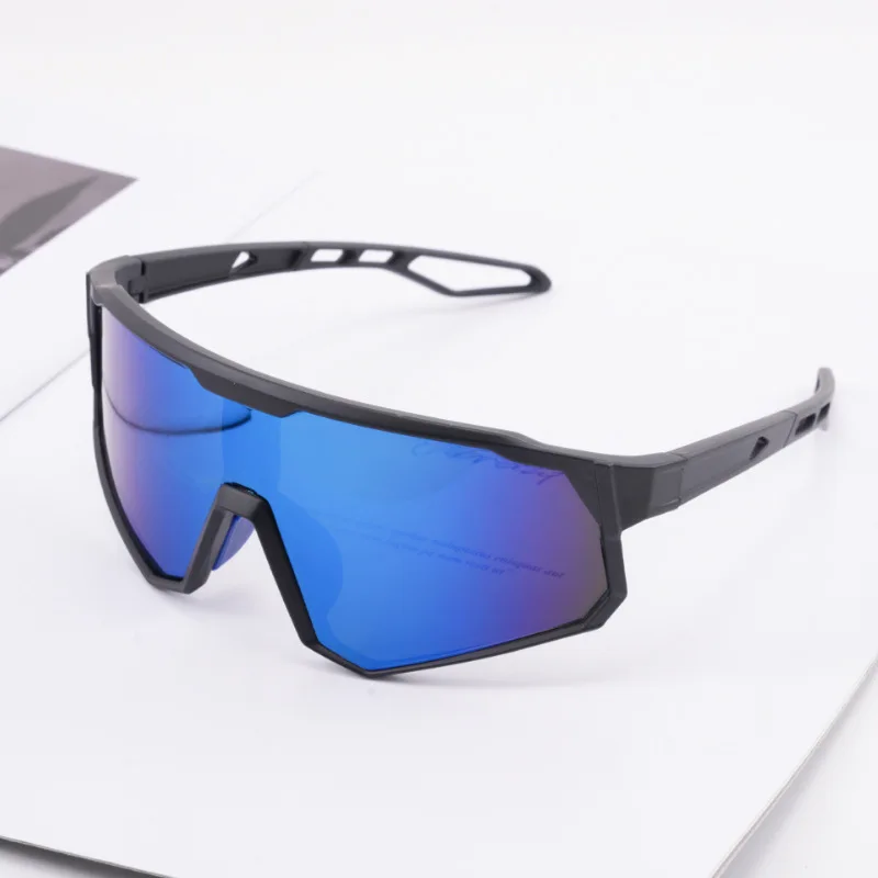 

Sport Cycling Sunglasses for Men & Women - Oversized UV400 Driving Glasses, Polarized Windproof Bicycle Goggles