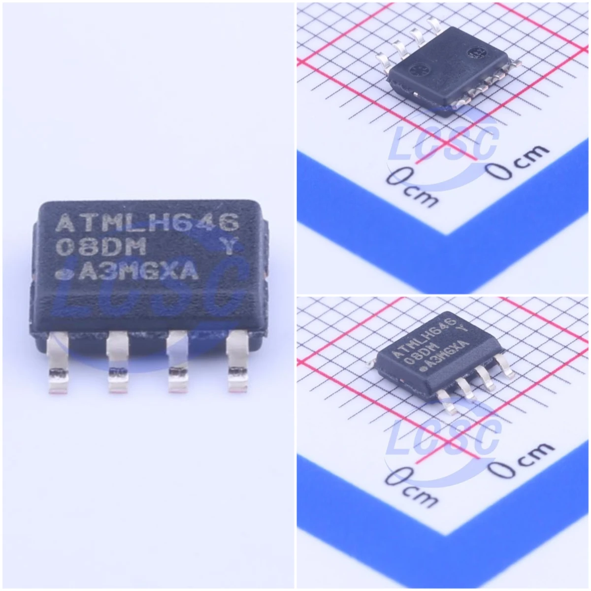 10pieces/Pack AT24C08D-SSHM-T I2C-Compatible Serial EEPROM 8Kbit 1.7V~3.6V 1MHz SOIC-8 Memory IC Chip Code 08DM