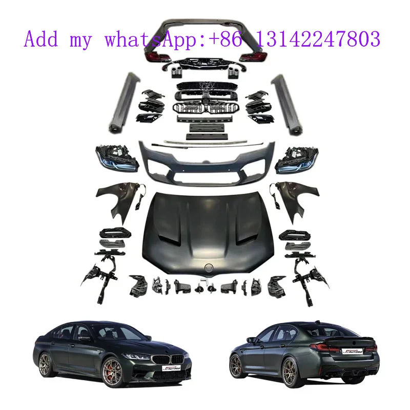 

Комплект кузова для 5-й серии F10 2010 2011 2012 2013 2014 2015 2016 2017, обновление до M5CS M-Power M-Peormance Style Assy