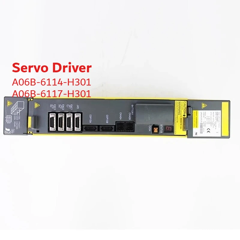

Б/у A06B-6114-H301 A06B-6117-H301 для усилителя сервопривода FANUC A06B-6114-H301