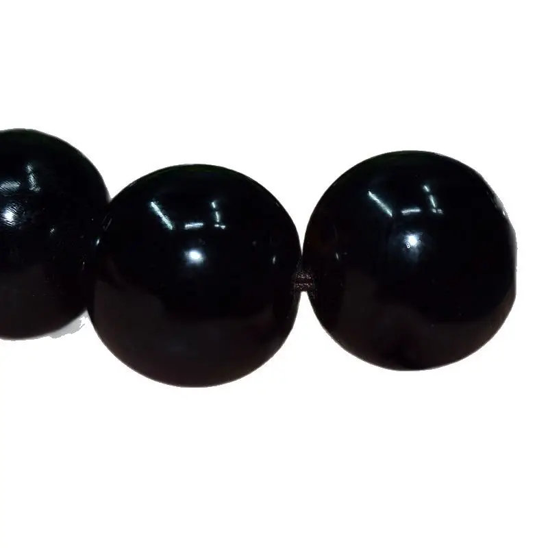 Authentic -style natural black ox for men women, Tibetan horn and bone Buddhist bead bracelet, ethnic-s