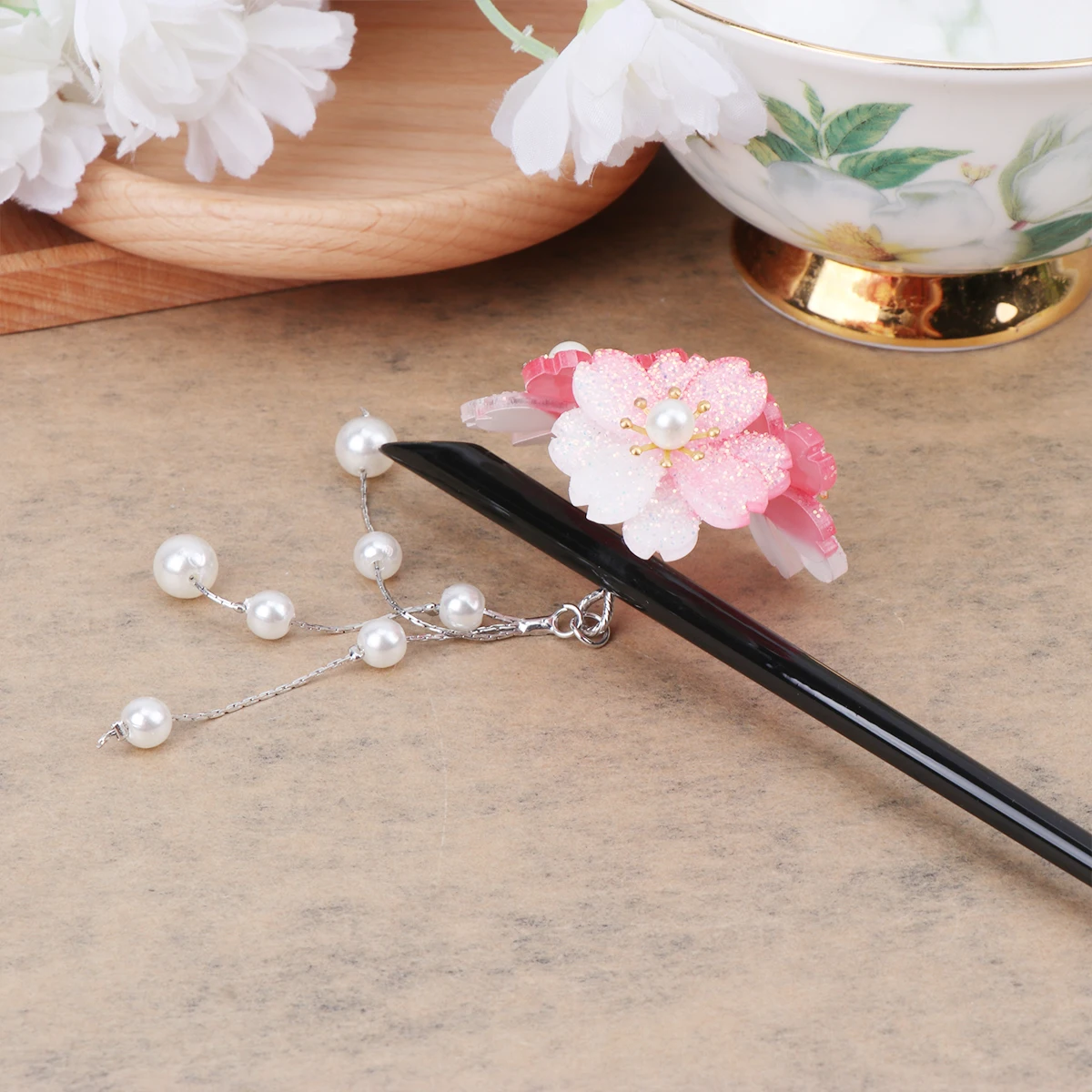 

Retro Design Exquisite Hair Stick Pendant Beautiful Chic Tassel Hairpin Perfect Gift for Beloved Friends Family