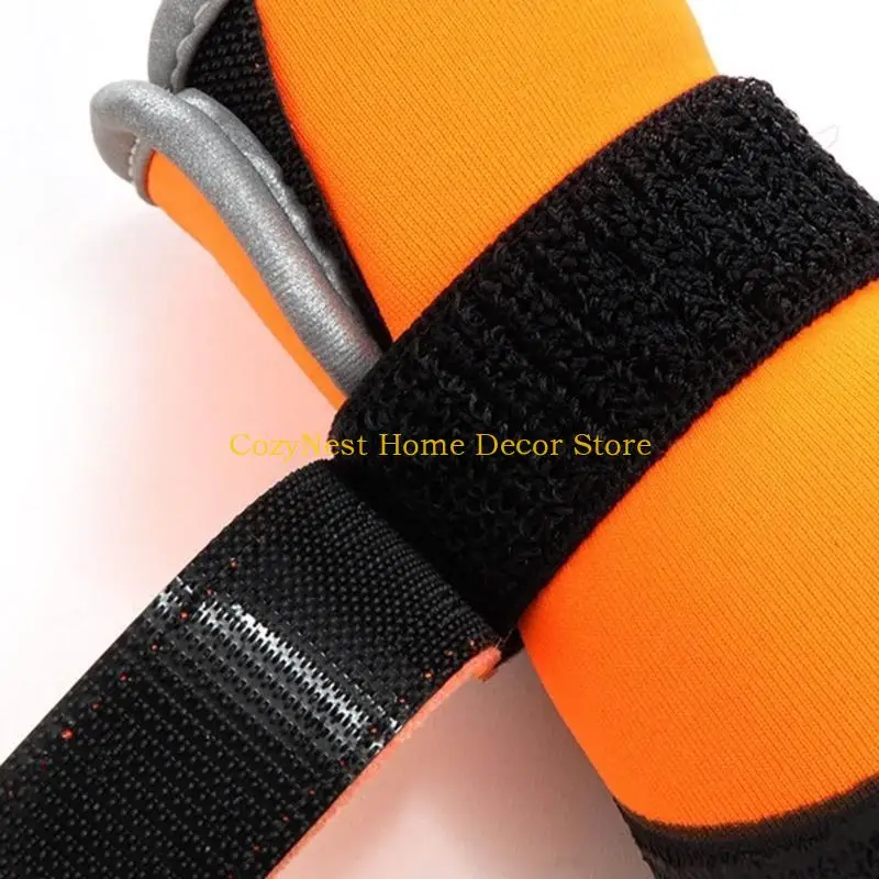 92MF 4lots Permeable Outdoor Walking Dog Footwear Weatherproofed Dog Boot