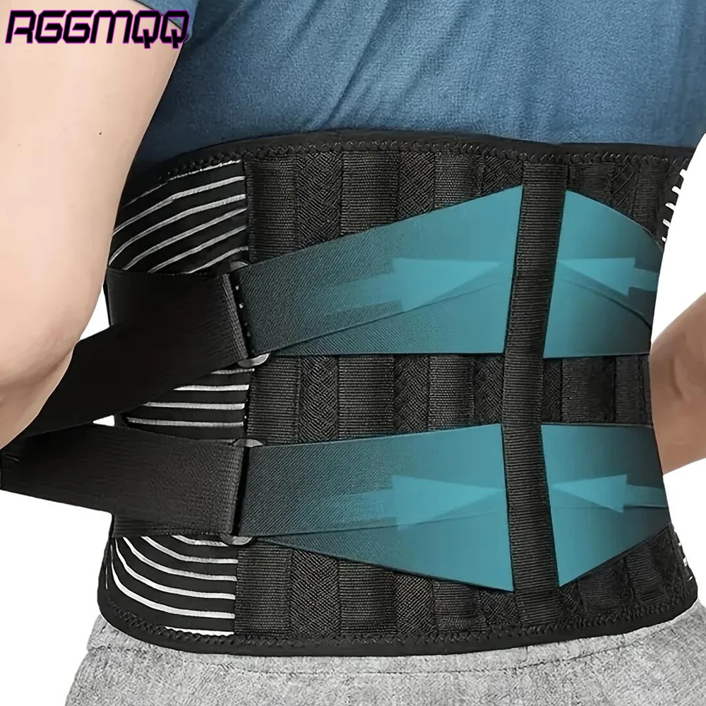 

Ортез для спины при облегчении боли в пояснице — 6-ступенчатый поддерживающий пояс с дышащим дизайном — поясничный бандаж для ишиаса (мужчины и женщины)