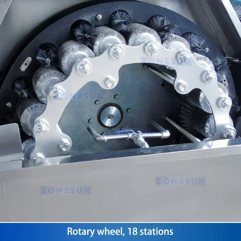 ZONESUN Machine de retrait d'étiquettes de bouteilles supprimer les étiquettes des bouteilles tenant des autocollants équipement ZS-BLR18