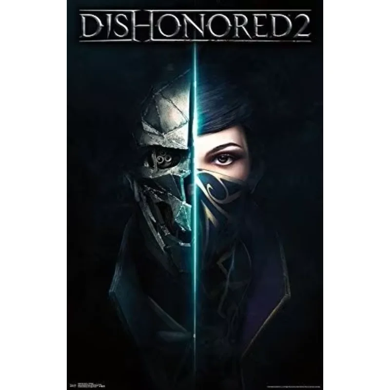 Home Decor Dishonored 1 Shadows-Silk Art Poster Wall Sicker Decoration Gift