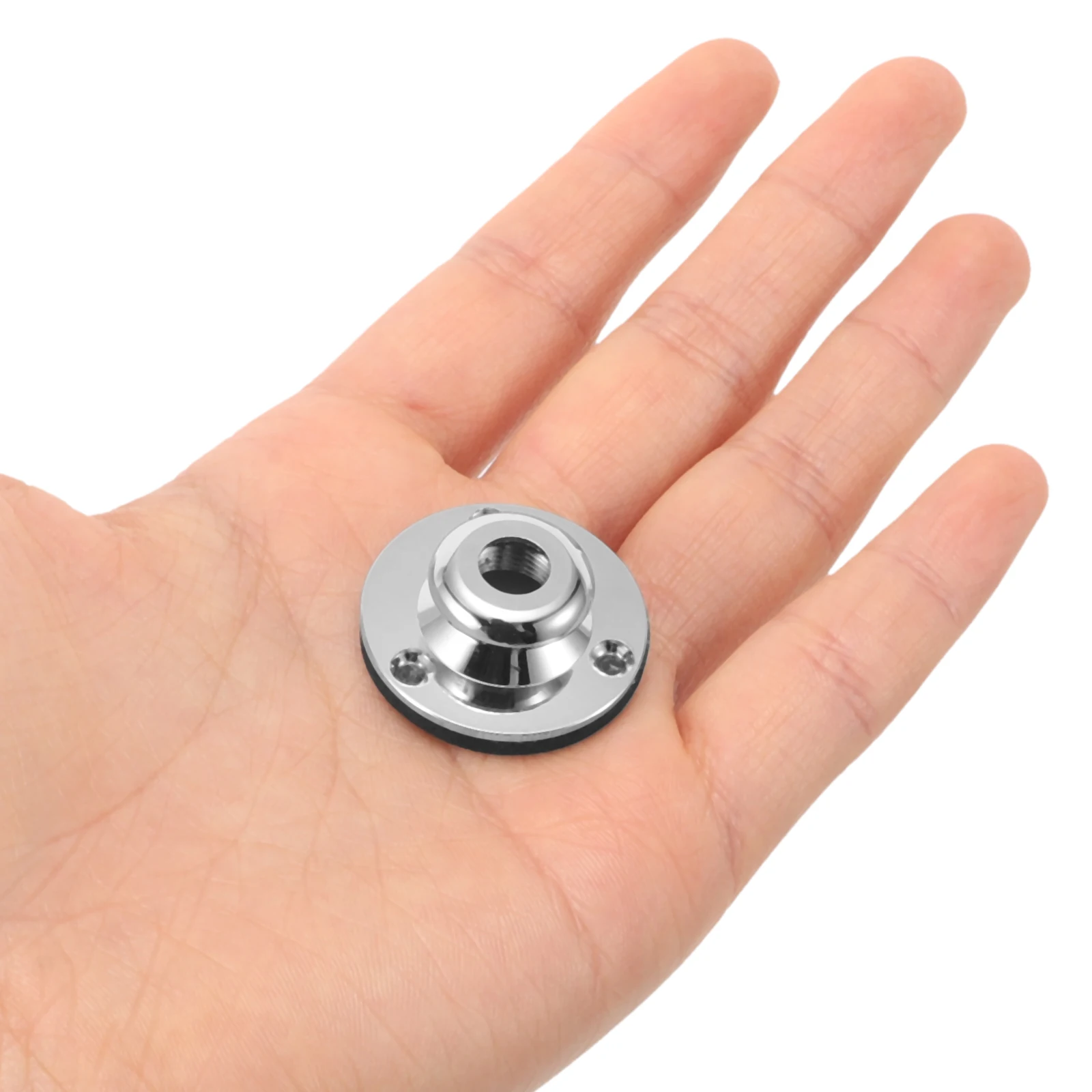 

1 set Guitar Pickup Tail Pin Threehole Design Silver Easy Installation Adjustable Compatible With Guitars Basses Enhanced Tone