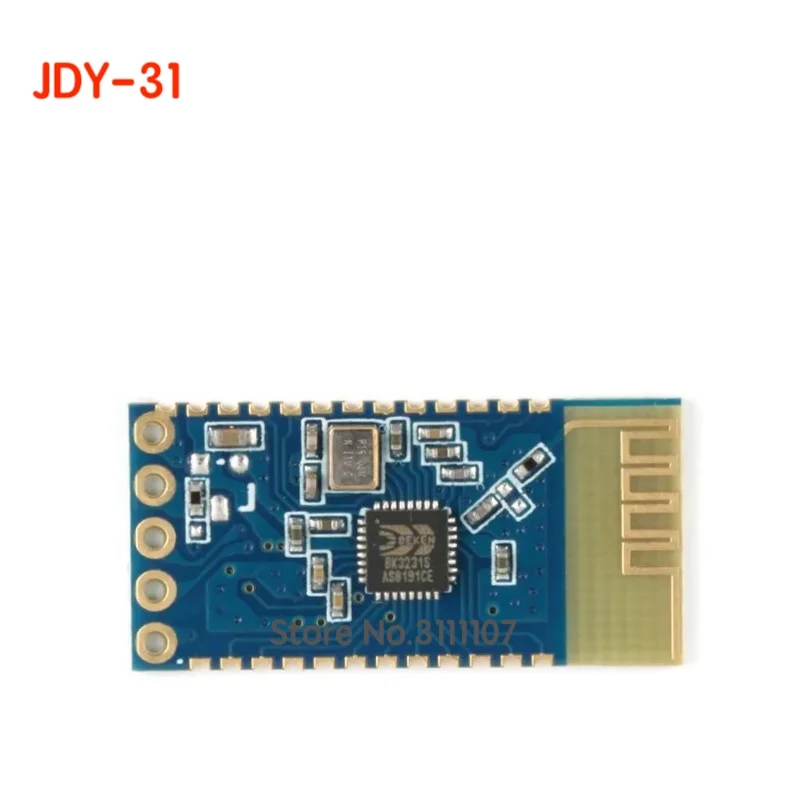 JDY-31 moduł SPP-C Port szeregowy przelotowy komunikacja bezprzewodowa 2.4G JDY-30 kompatybilny HC-05 HC-06 Bluetooth