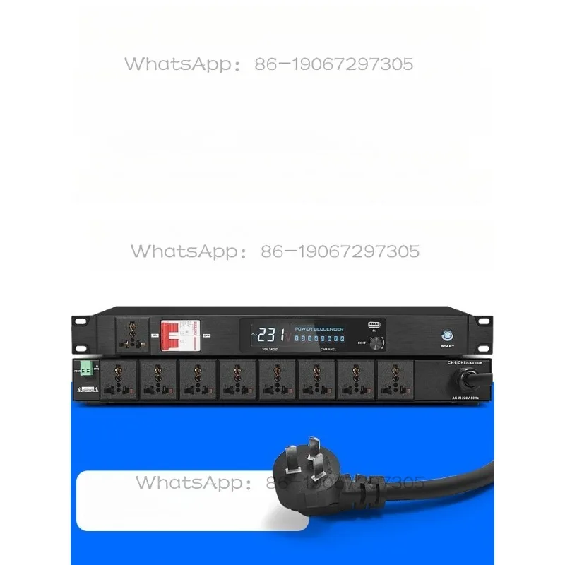 8-Channel 10-channel Sequential Controller with Filter Air Switch Stage Socket