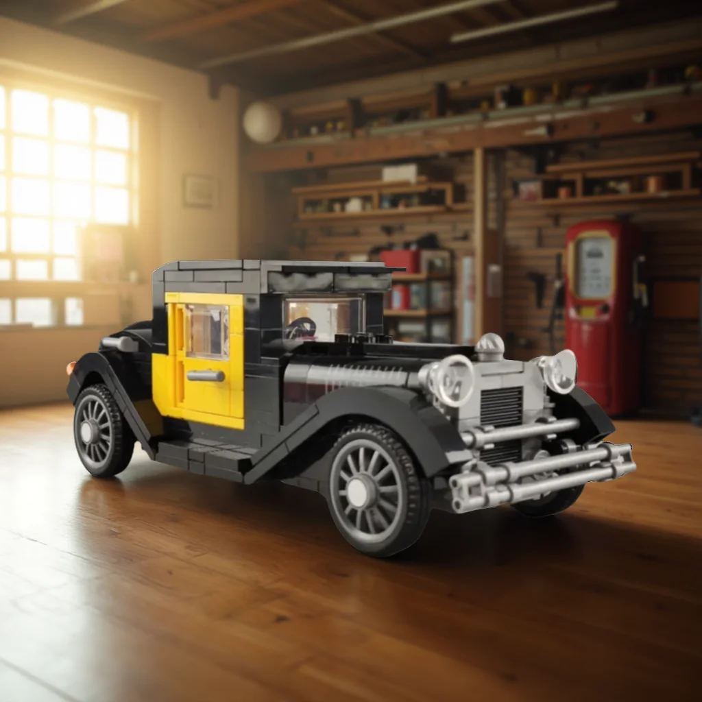 

Конструктор «Классический американский ретро-автомобиль Модель А» 1929 года, развивающая игрушка для детей, подарок