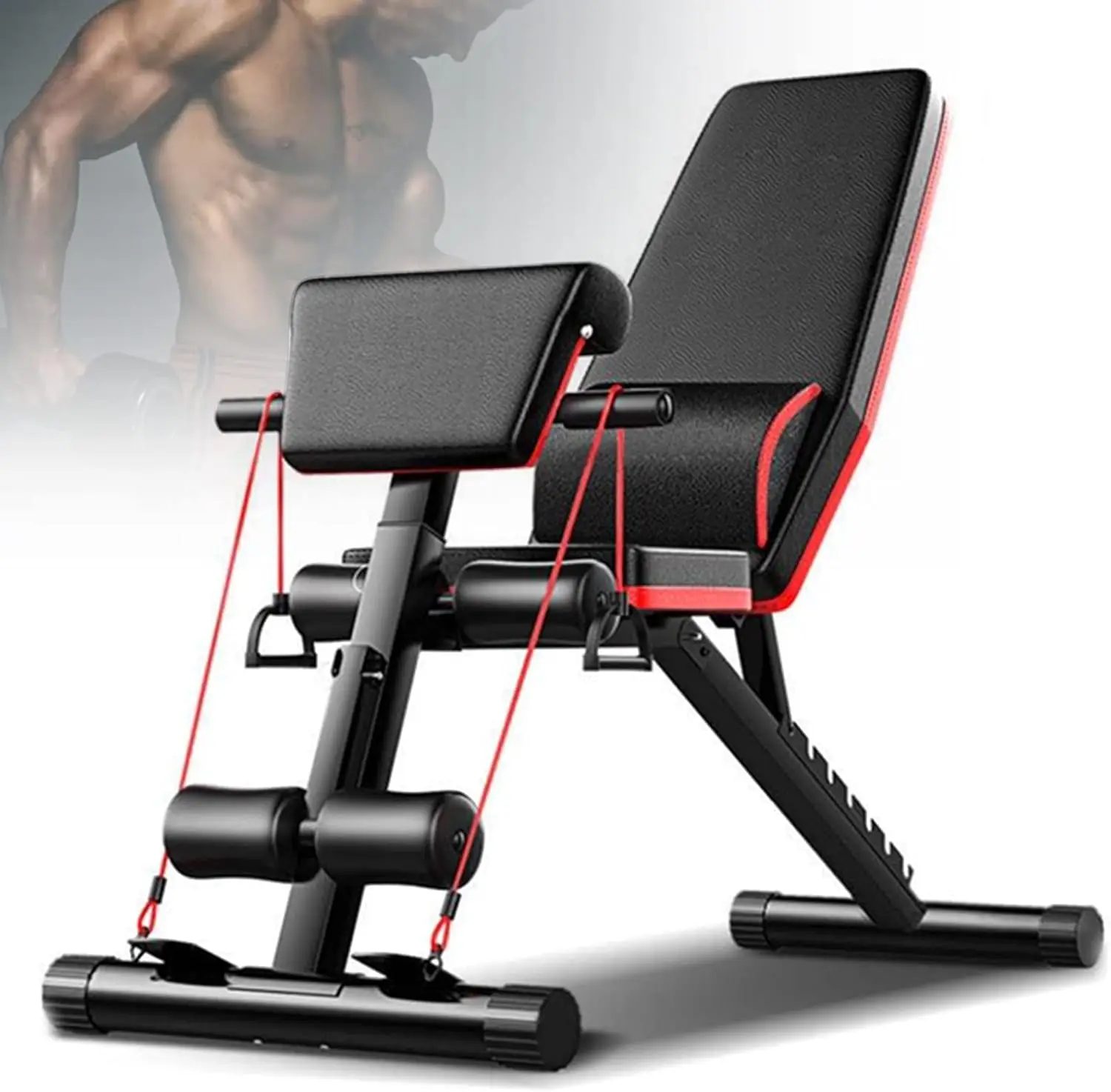 

Adjustable Weight Bench Bench Dumbbell Bench With Adjustable Backrest Strength Training Bench Sit Up Bench Exercise Workout Benc