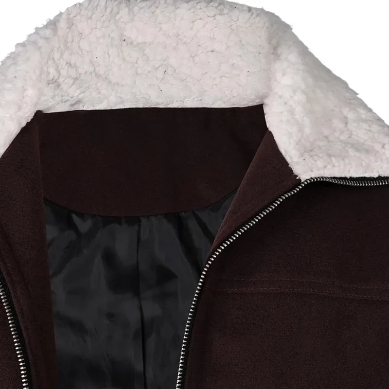 

qq45The Walking Cos Dead 2024 Rick Grimes Cosplay Fantasia Costume Disguise For Boys Men Adult Jacket Halloween Carnival Party S