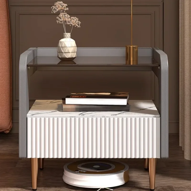 Simple Storage Creative Home Bedroom Sofa Set Living Room Furniture Bedside Table Nightstands for Bedroom