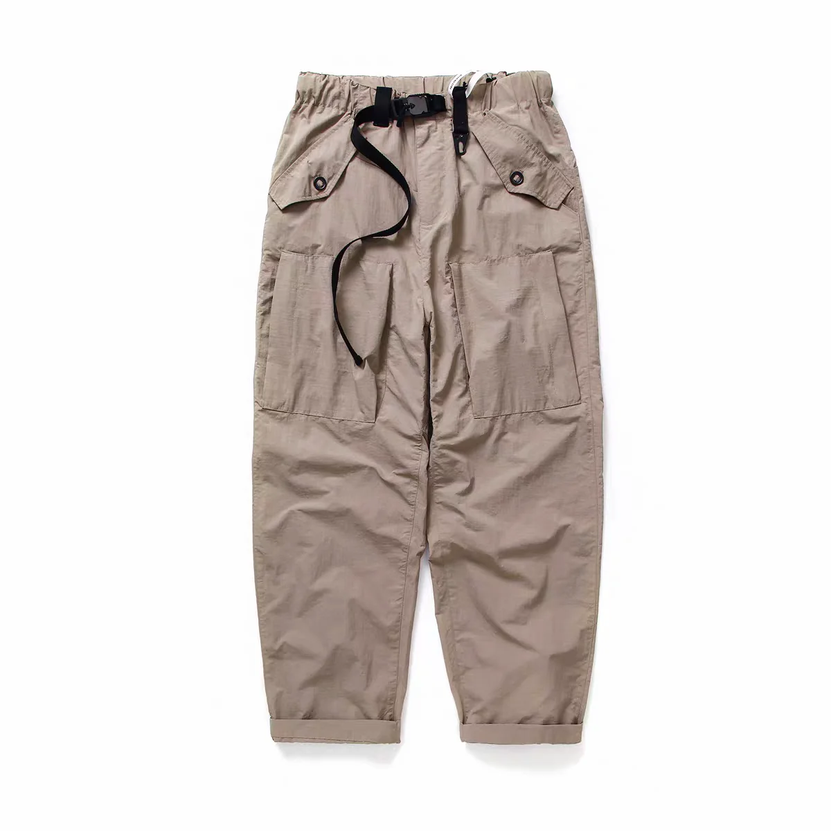 

Брюки-карго Mountain Series Techwear для активного отдыха, функциональные, водонепроницаемые, быстросохнущие, с множеством карманов, свободного кроя, повседневные, весна-лето 2026