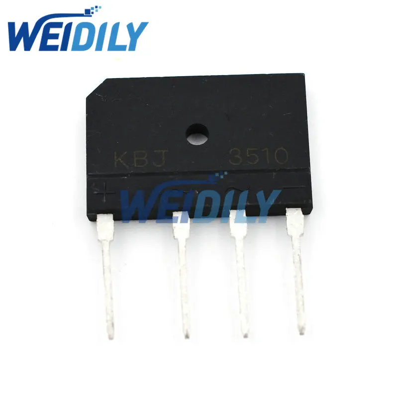 5PCS KBJ3510 GBJ3510 3510 35A 1000V  Bridge Diode Bridge Rectifier New