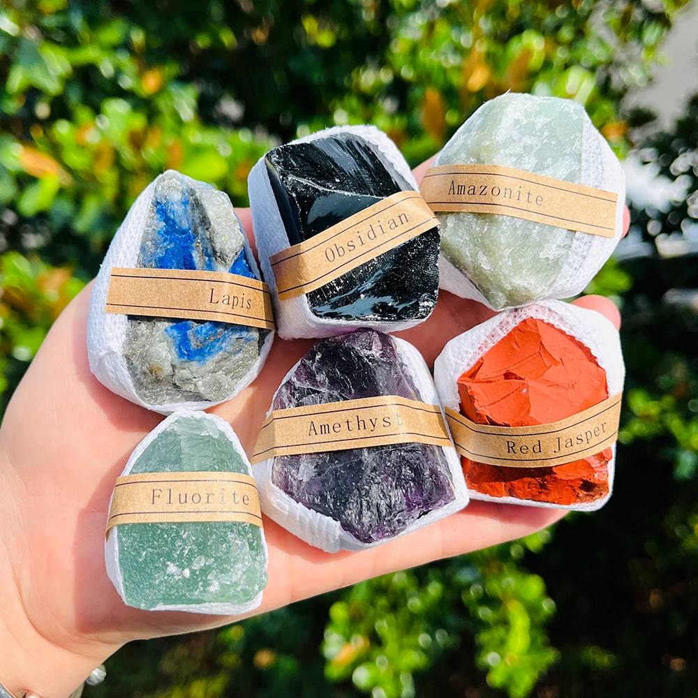 3-4/5-8/9-12pcs, Crystal Stone Set, Crystal Stone Collection, Home Decor Ornaments, Valentine'S Day Gift Set