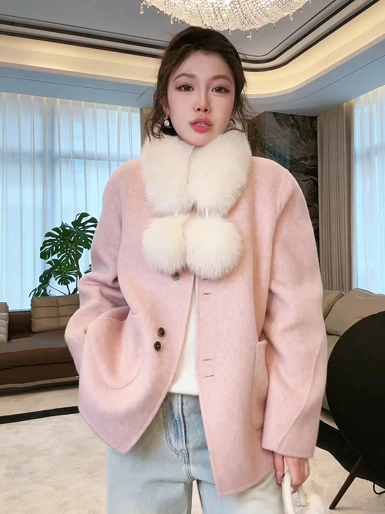 

Лилианское двустороннее шерстяное пальто верблюжьего пуха, модное весенне-осеннее высококачественное женское шерстяное пальто премиум-класса MEQA4800