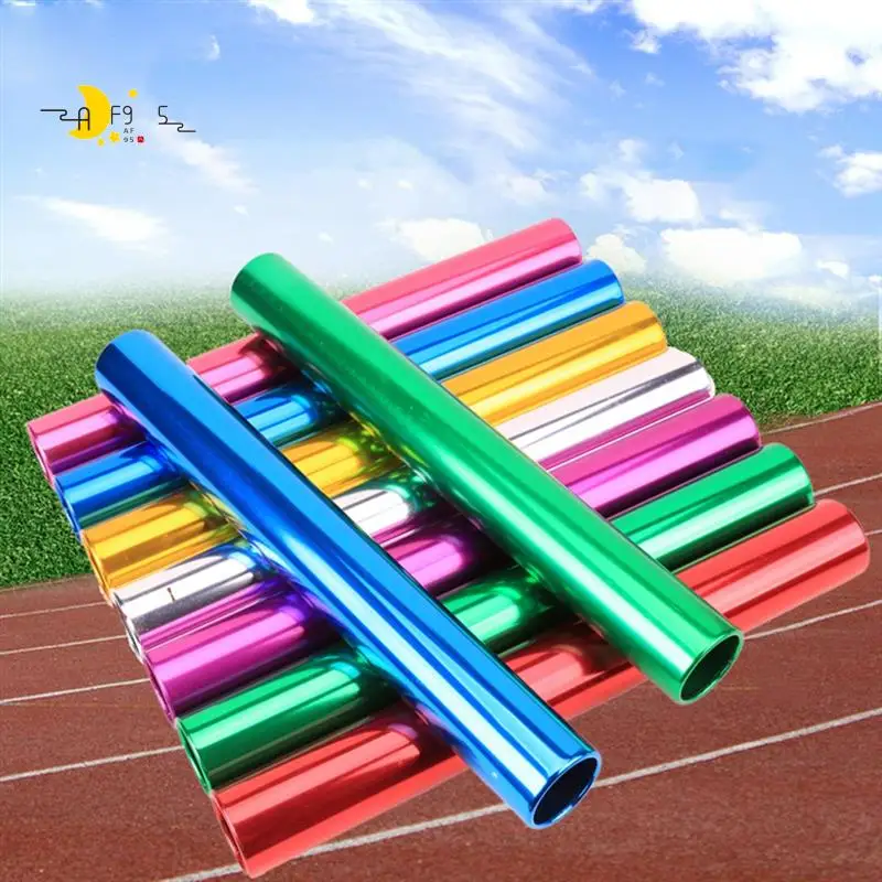 

AF95-8Pcs Aluminum Relay Batons Sports Field Race Batons For Track And Field Races, Gym, Running