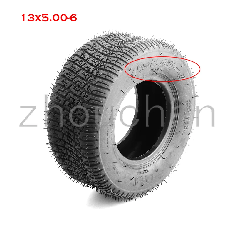 Motorcycle parts 13 inch tubeless tire 13x5.00-6 for atv kart mower tire 13*5.00-6