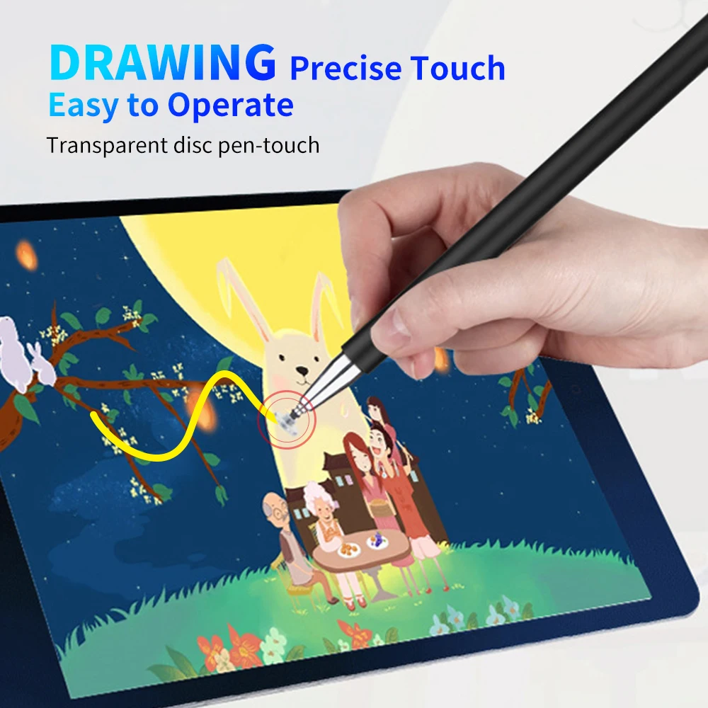 

Universal 2 In 1 Stylus Pen For Samsung Galaxy Tab A8 A7 S6 lite S7 S8 Plus Phone Tablet Touch Android Drawing Pencil Touch Pen