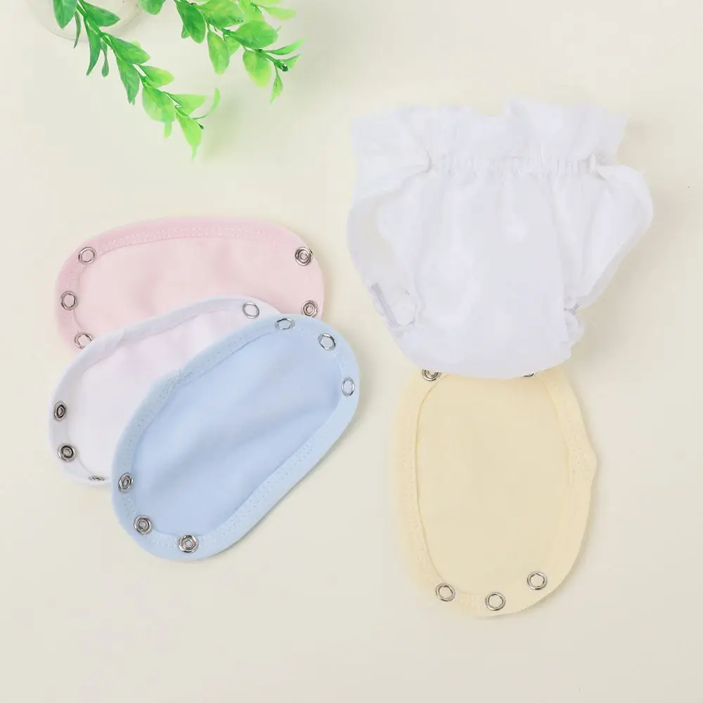 4 warna baru Bodysuit memperpanjang popok katun memperpanjang bantalan penggantian panjang meliputi Jumpsuit bantalan Jumpsuit memperpanjang