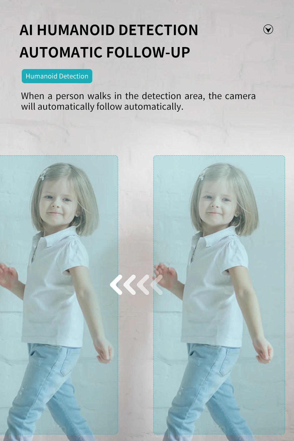 Neye S20 8MP/4K WiFi Smart Home Sicherheit Kamera 1080P HD 10X Digital Zoom PTZ IP Kamera automatische Tracking Sicherheit Überwachung – Detail 7