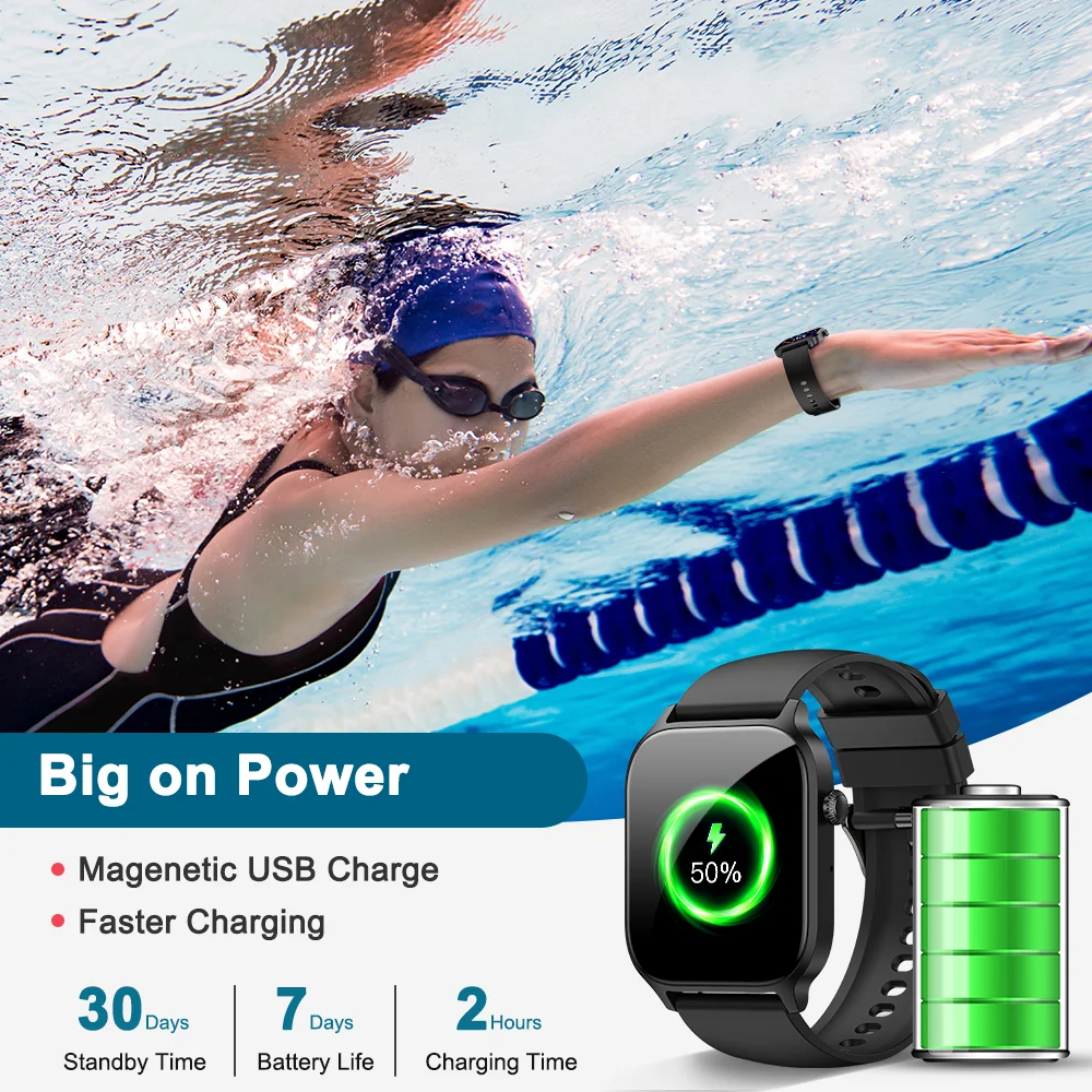 IUTECH Y7 Astuto Della Vigilanza Per Le Donne Degli Uomini 2024 Chiamata Bluetooth Smartwatch Sport Impermeabile Monitoraggio Della Salute Orologi