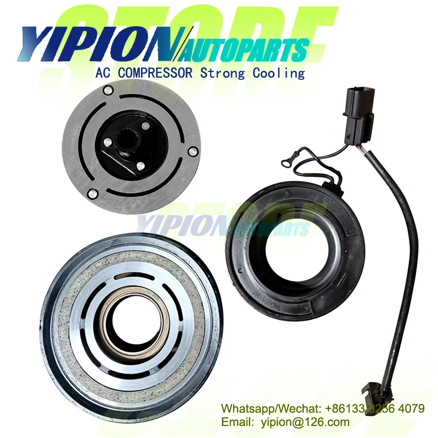 AC Compressor Clutch Pulley for Hyundai ELANTRA VI K​IA CERATO III SOUL II PS 2.0 97701A5100 F500HFCDB05  97701F2100 F500HFCDB11