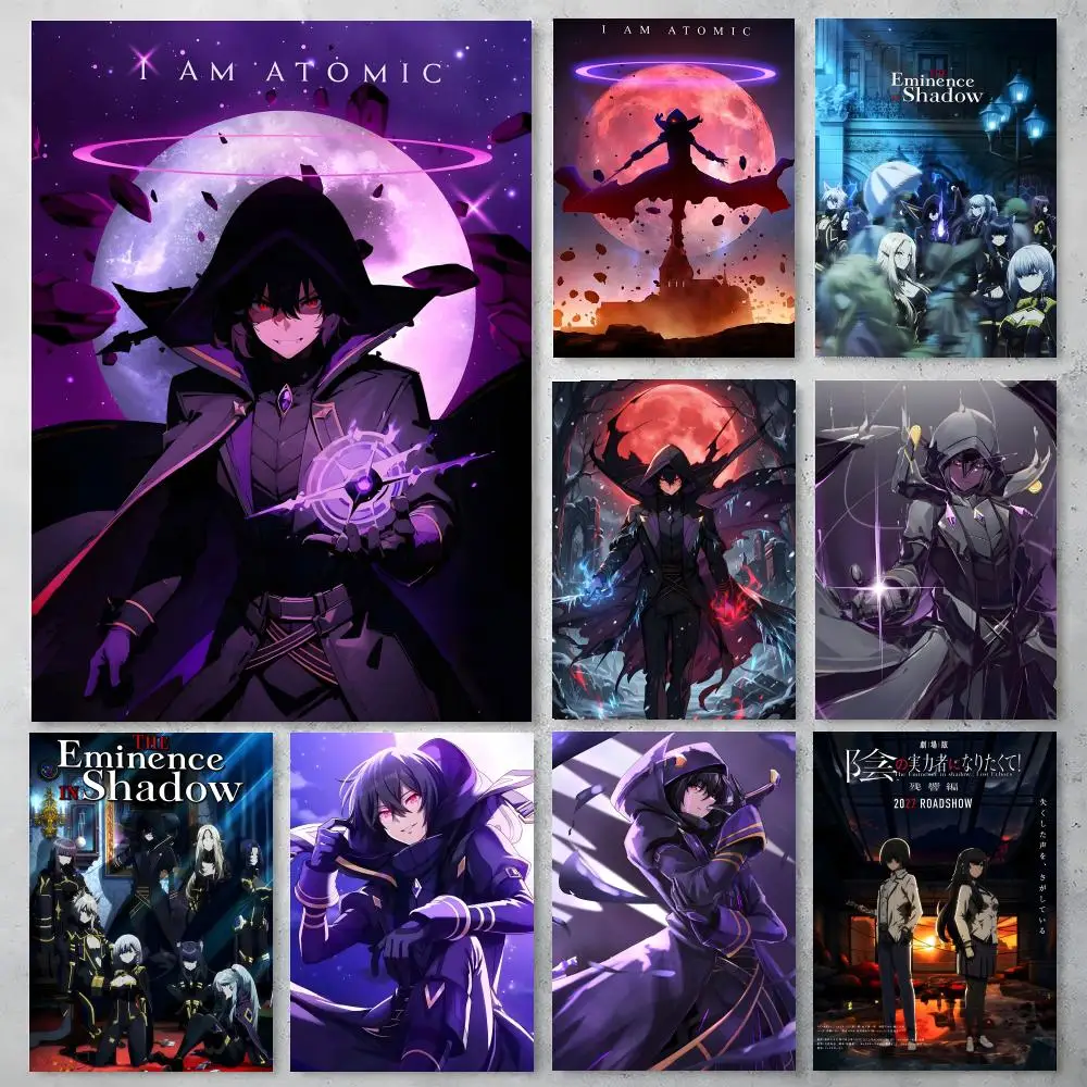 Anime The Eminence In Shadow Poster High-definition posters, wall art for living room and home decor.