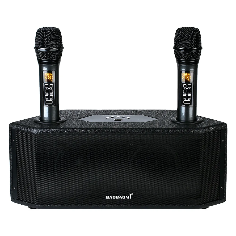 

new G6 outdoor karaoke microphone speaker built-in battery wireless Bluetooth microphone audio all-in-one machine