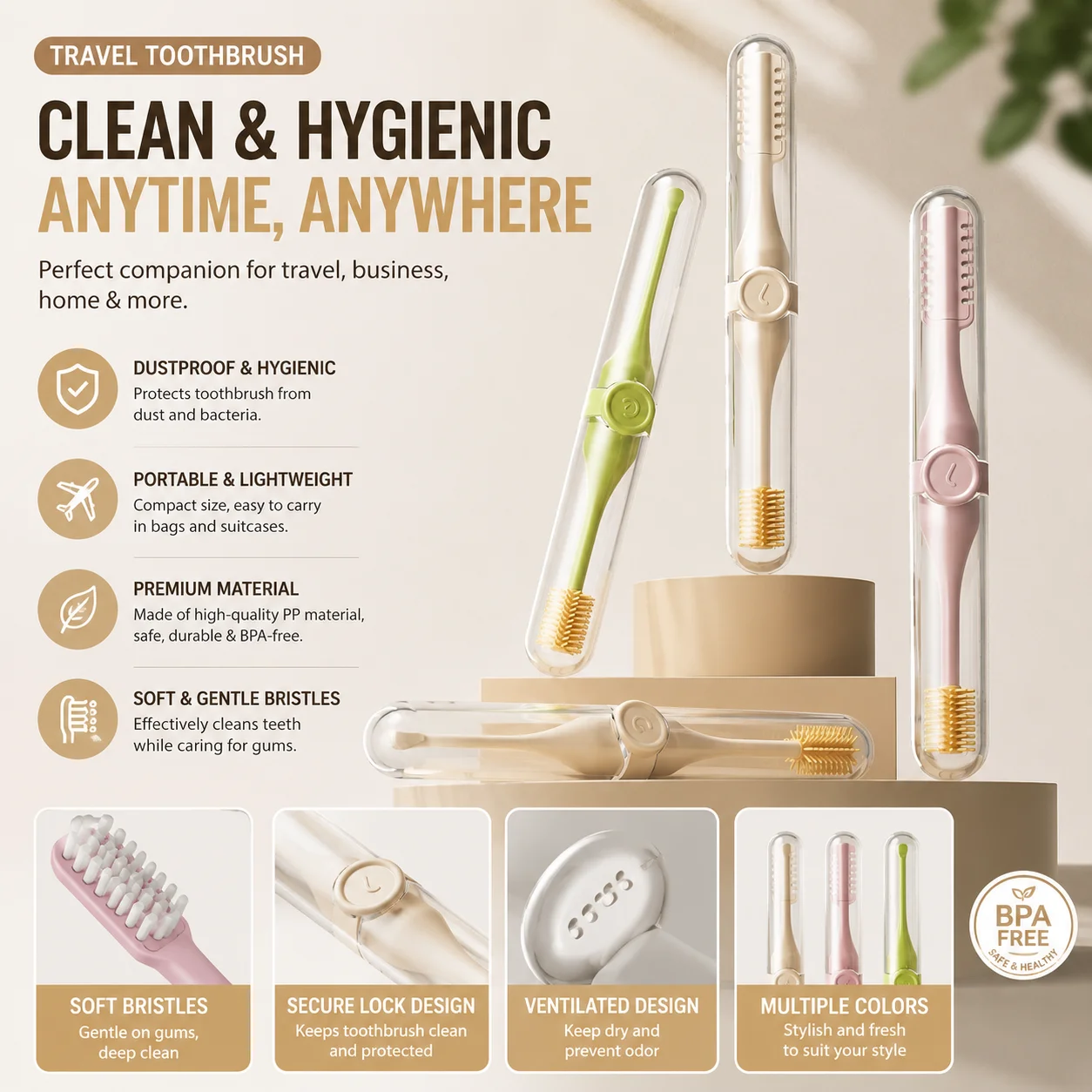 2-in-1 Ear and Nose Cleaning Kit Manual Nasal Cleaning Multi functional Ear and Nose Shaving Device