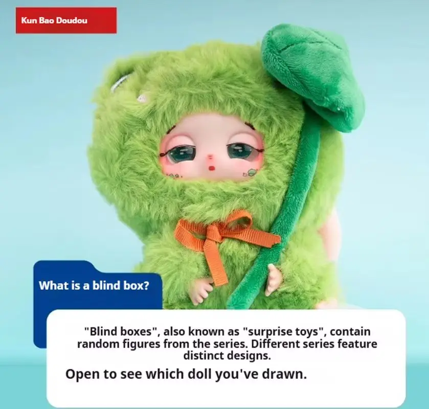 Autentica bambola carina con fondente ufficiale, scatola cieca, oggetto da collezione alla moda, regalo ideale per ragazze, ornamento decorativo da appendere