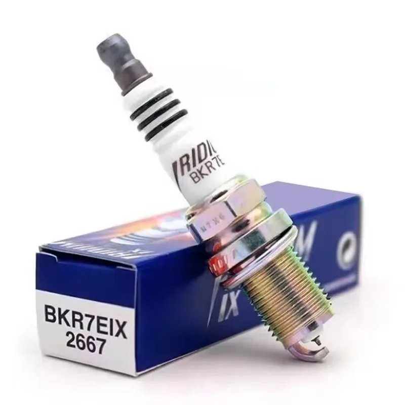 4pcs Iridium spark plug BKR7EIX FOR 2667 IK22 AGPR902P TP392A GSP2044 K7RTI GREAT WALL hover h5 h6 Polaris Porsche Audi Quattr