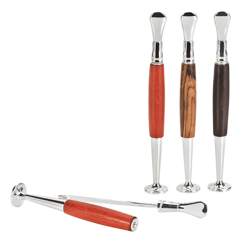 

New 1pcs Anti-extinguishing Tobacco Pipe Press Rod Straight Type Multifunction Smoking Cleaner Ventilation Needle Cigar Tool