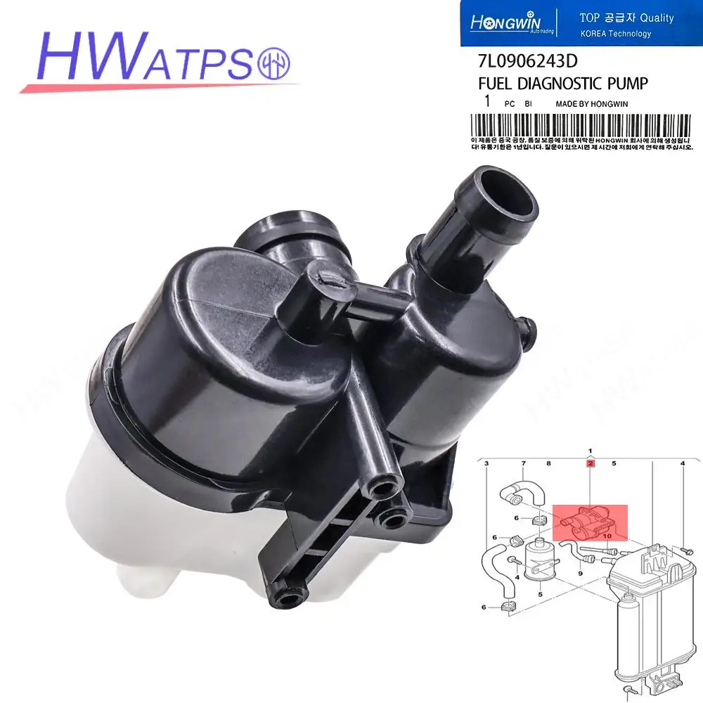 

Fuel Diagnostic Pump 7L0906243D For VW Atlas Lamando CC Polo Viloran Bora Audi A3 A7 Q3 Q6 Skoda Superb Octavia Rapid 3144025510