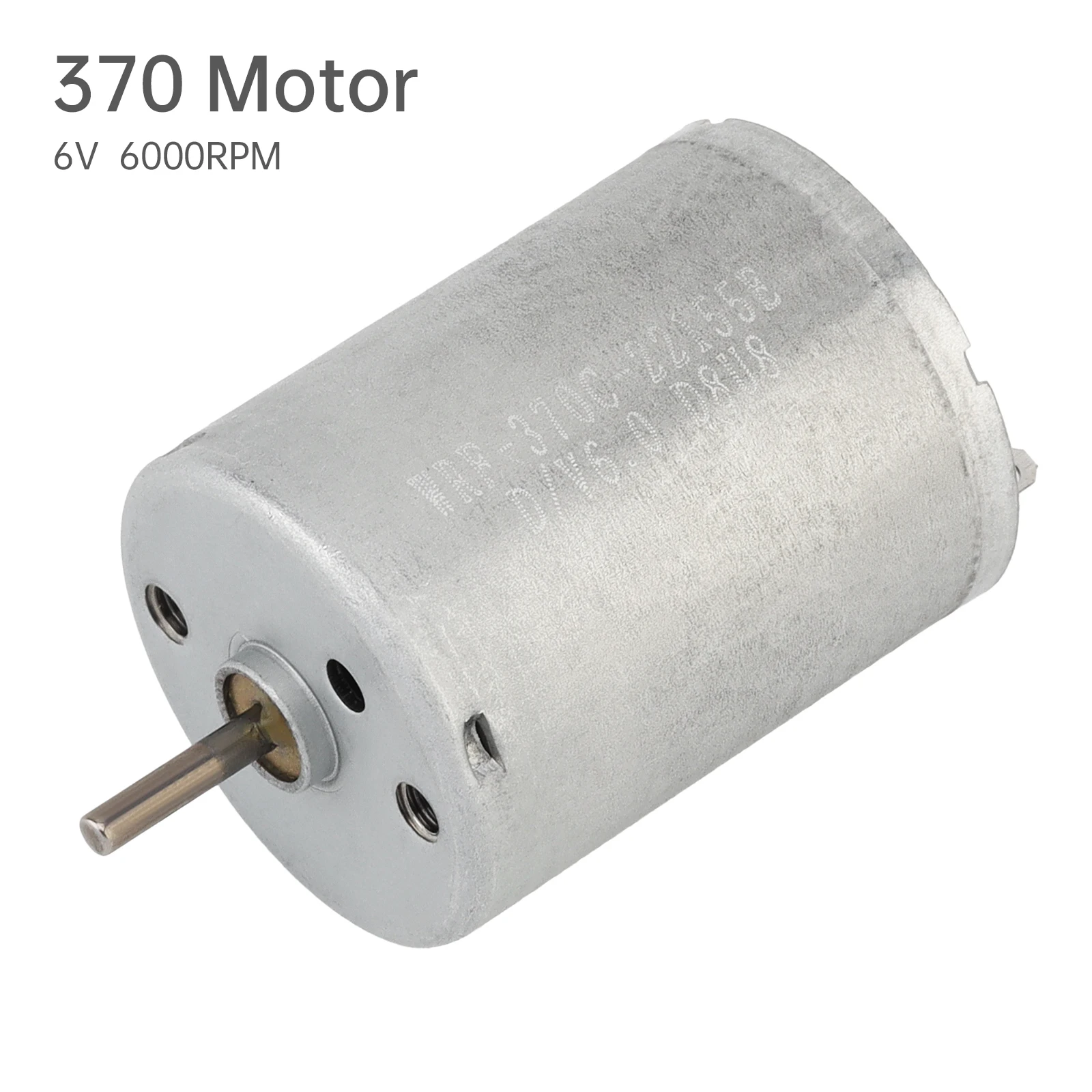 RF-370 DC Motor DC 6V 6000RPM Micro Motor for Small Home Appliances / DIY Toy /Teaching Model, RF-370 DC Motor