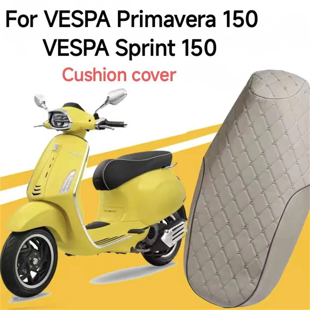 

Высококачественный чехол на сиденье для VESPA Primavera 150 Sprint 150, водонепроницаемый солнцезащитный чехол на сиденье, утолщенный кожаный чехол на сиденье