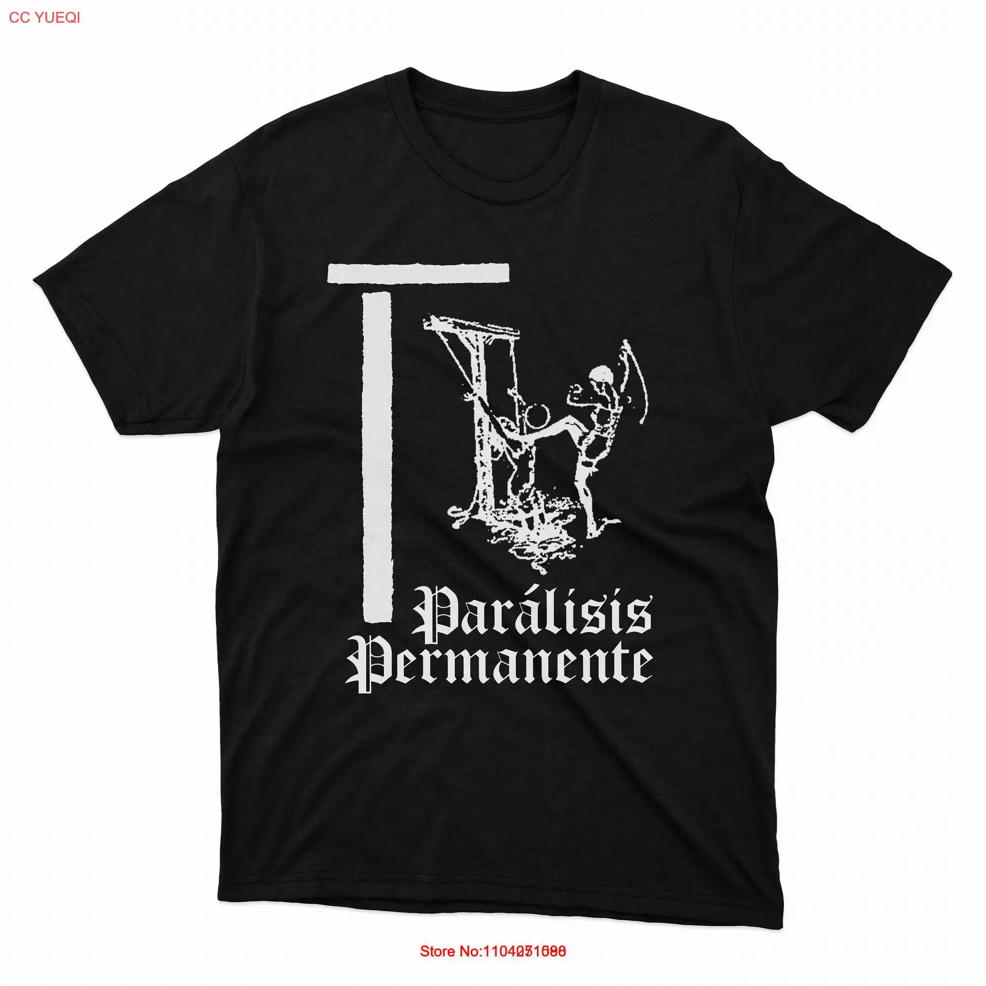 Paralisis Permanente T Shirt Post Punk Alaska y Los Pegamoides Decima Víctima Leonora Christian Death Gabinete Caligari