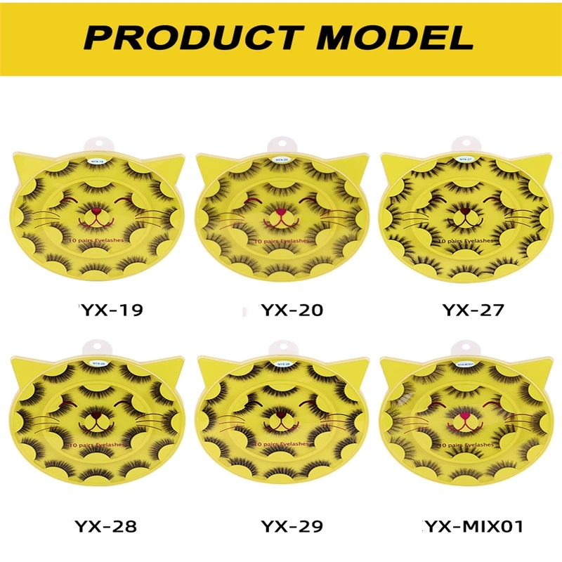 厚みのある3Dつけまつげ、立体的なふわふわで柔らかく、重ねたような取り外し可能なハードチップ、1本ずつで提供されます